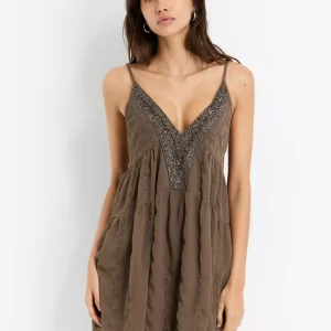 Short beaded dress